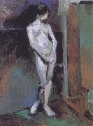 Henri Matisse Standing Model-Blue Academy (mk35) oil painting artist